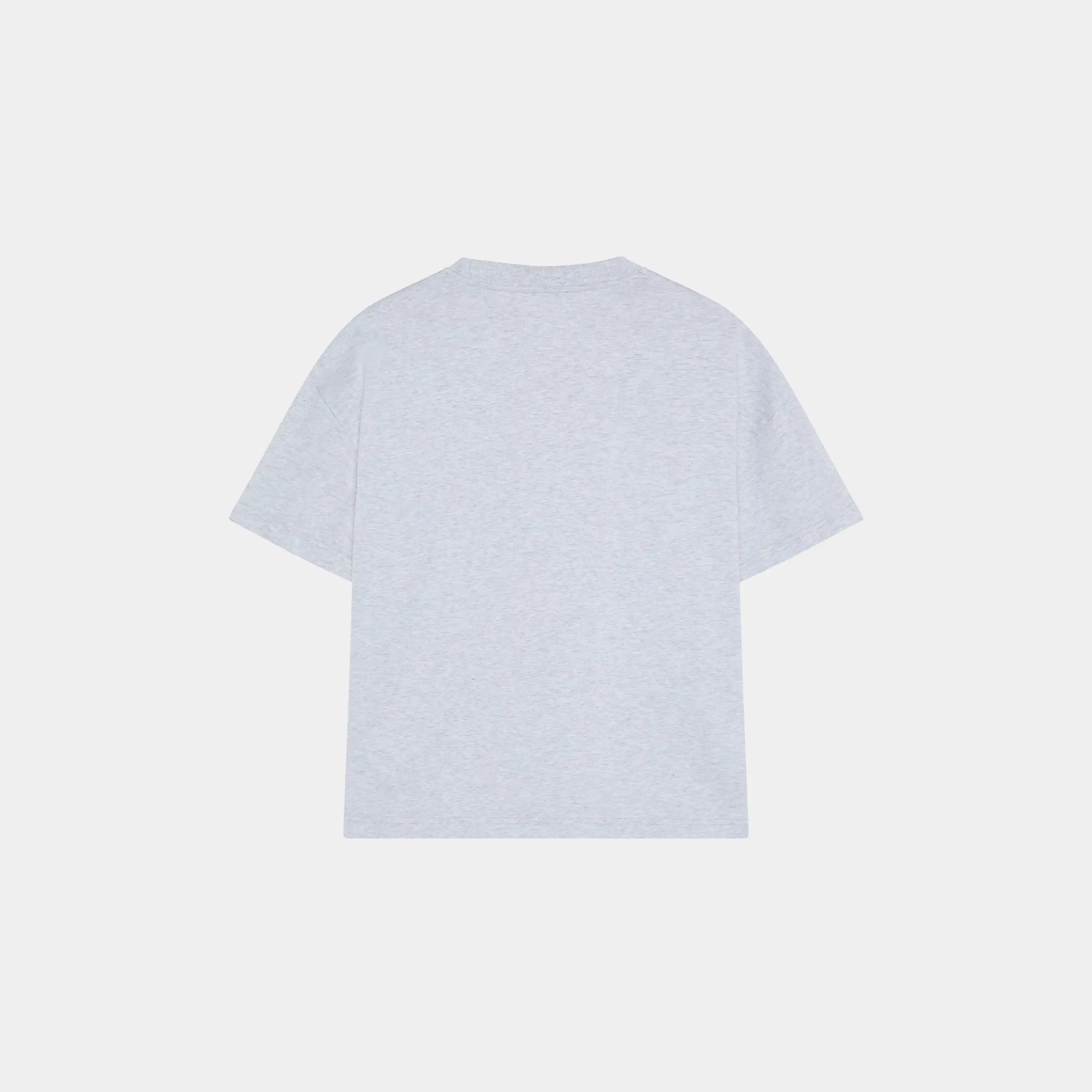 By Your Name Heather Grey Oversized Tee T-shirts Eme Studios