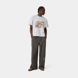 Los Santos Heather Grey Oversized Tee T-shirts Eme Studios
