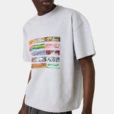 Los Santos Heather Grey Oversized Tee T-shirts Eme Studios