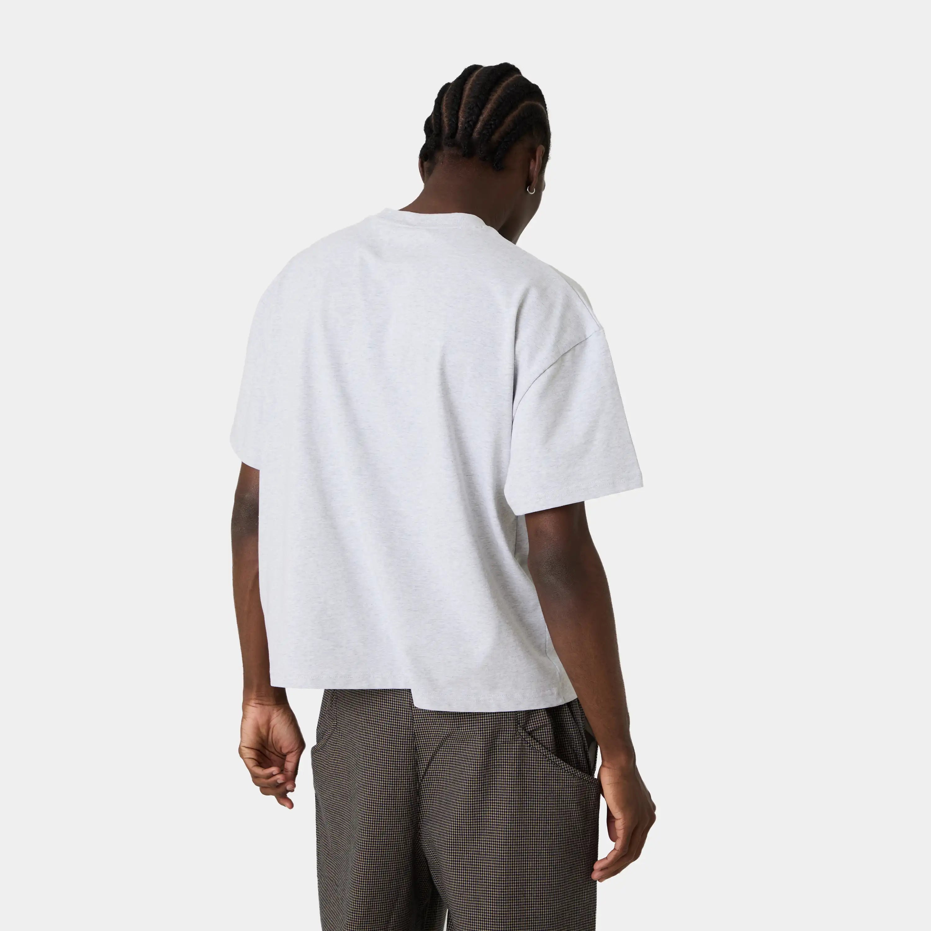 Los Santos Heather Grey Oversized Tee T-shirts Eme Studios