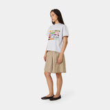 Los Santos Heather Grey Oversized Tee T-shirts Eme Studios