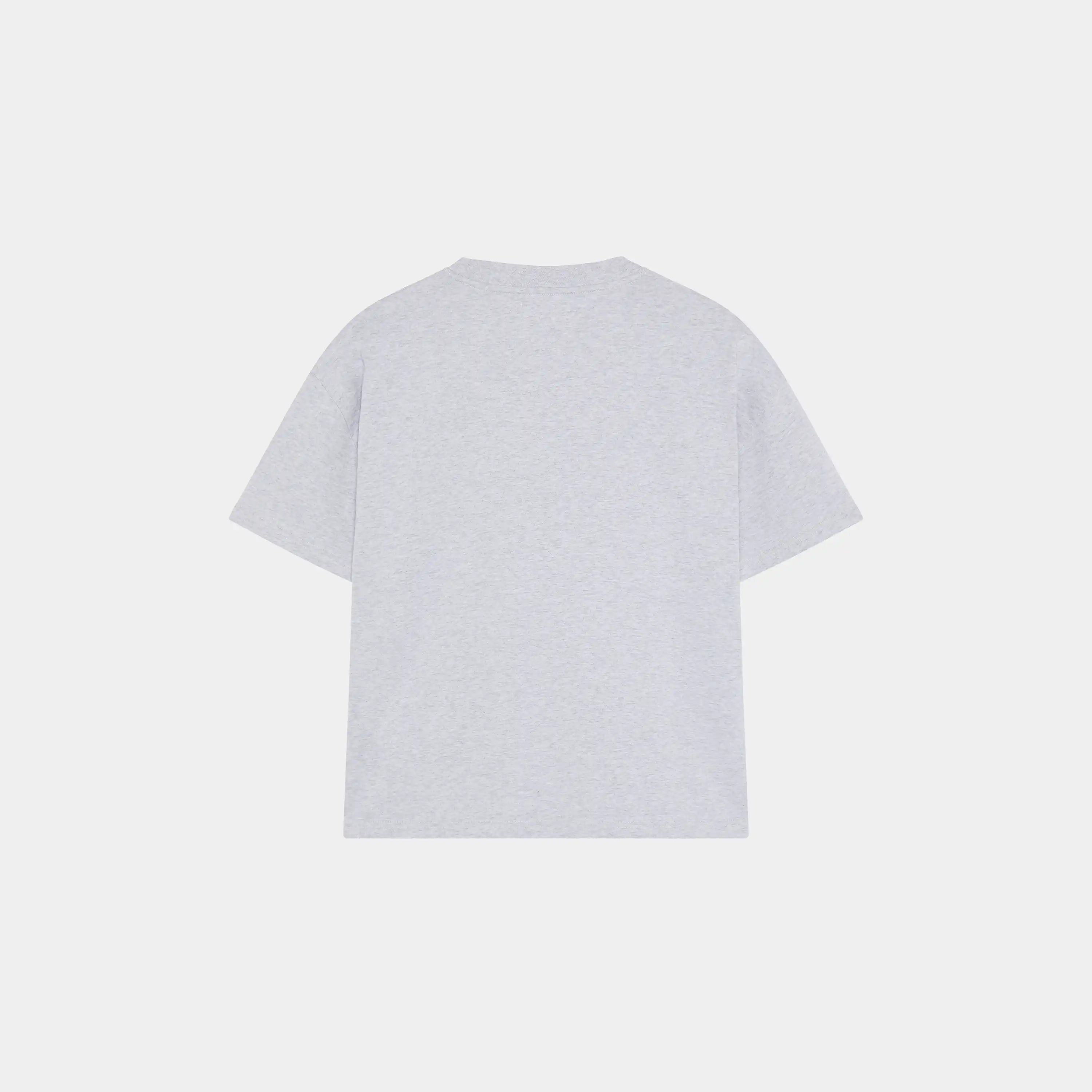 Los Santos Heather Grey Oversized Tee T-shirts Eme Studios