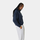 Uniform Navy Oversized Hoodie Hoodies Eme Studios