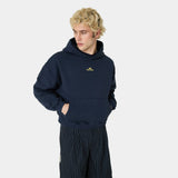 Uniform Navy Oversized Hoodie Hoodies Eme Studios