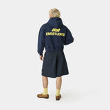 Uniform Navy Oversized Hoodie Hoodies Eme Studios