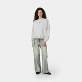 Uniform Mist Oversized Crewneck Sweatshirts Eme Studios
