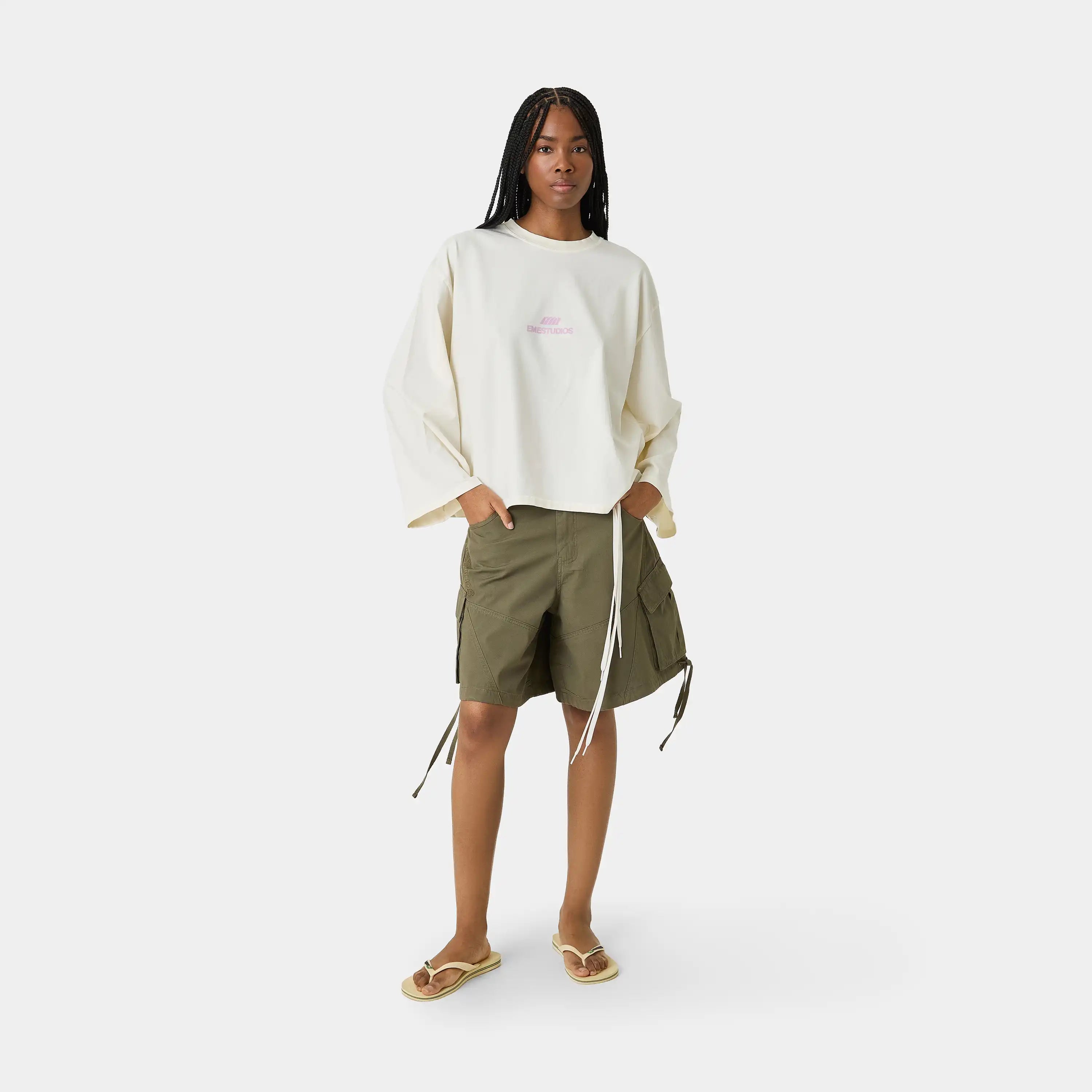 Uniform Off Sand Long Sleeve T-shirts Eme Studios