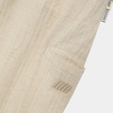 Linen Off Sand Pants Woman Pants Eme Studios