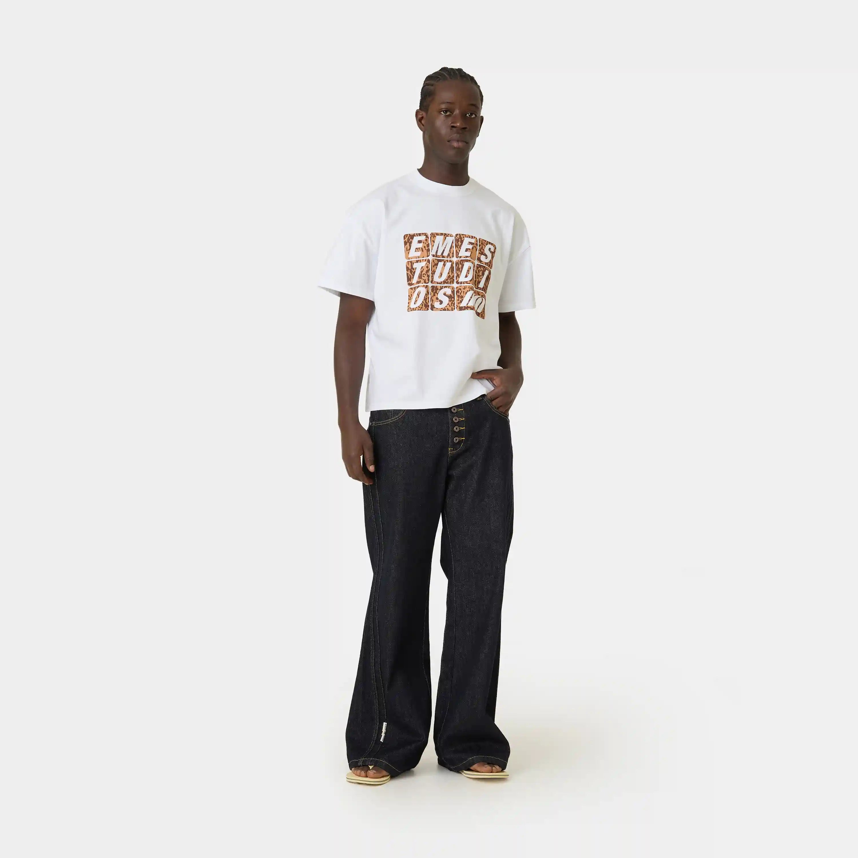 Vanilla Pearl Oversized Tee T-shirts Eme Studios