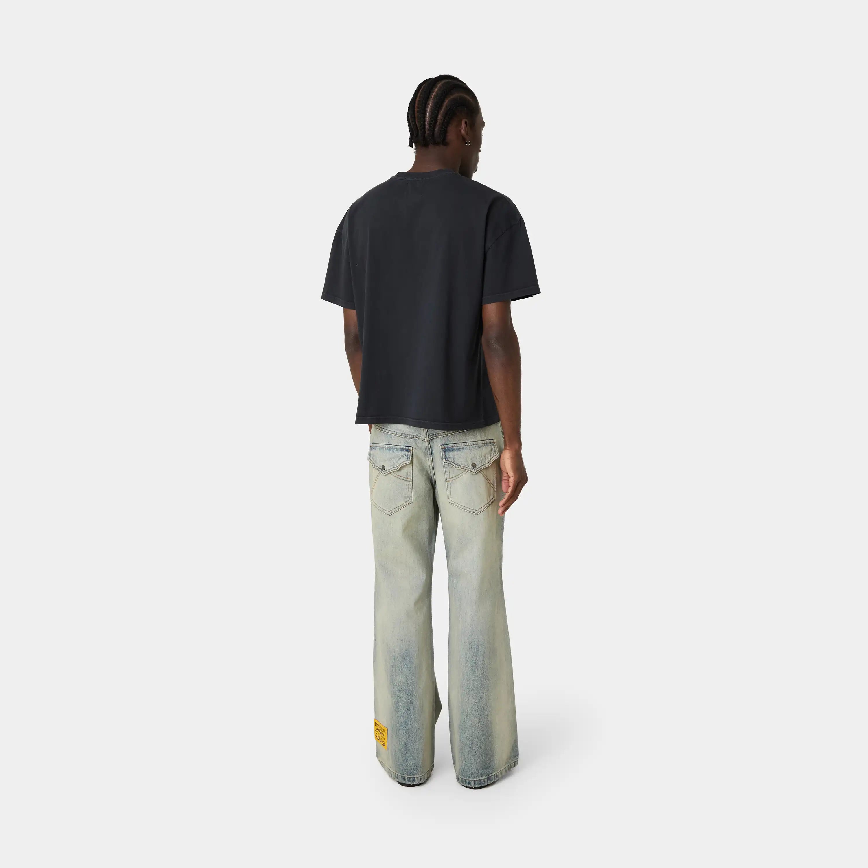 Vanilla Shadow Oversized Tee T-shirts Eme Studios
