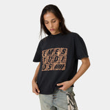 Vanilla Shadow Oversized Tee T-shirts Eme Studios