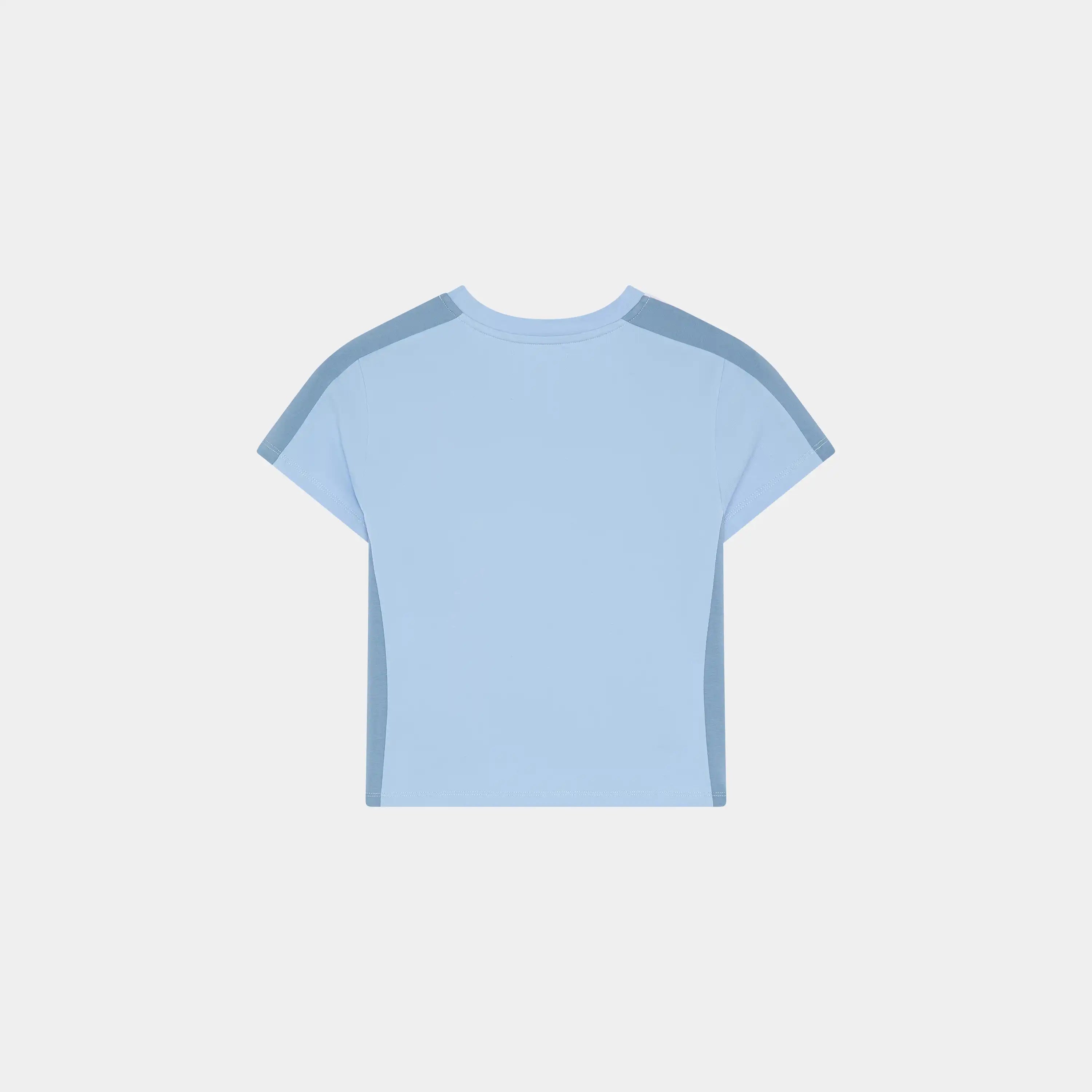 Sporty Baby Blue Tee Woman T-Shirts Eme Studios