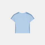 Sporty Baby Blue Tee Woman T-Shirts Eme Studios
