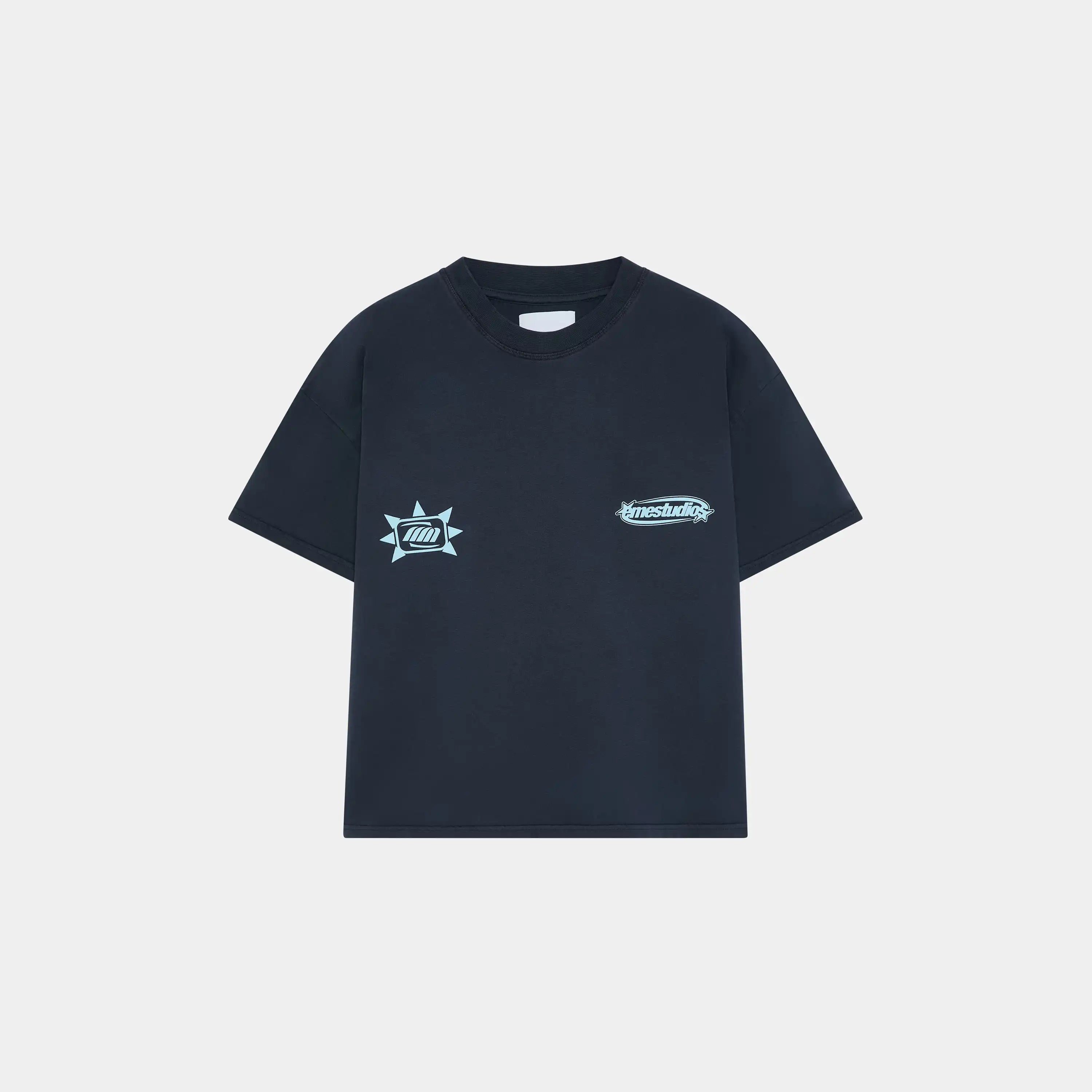 Boundless Navy Oversized Tee T-shirts Eme Studios