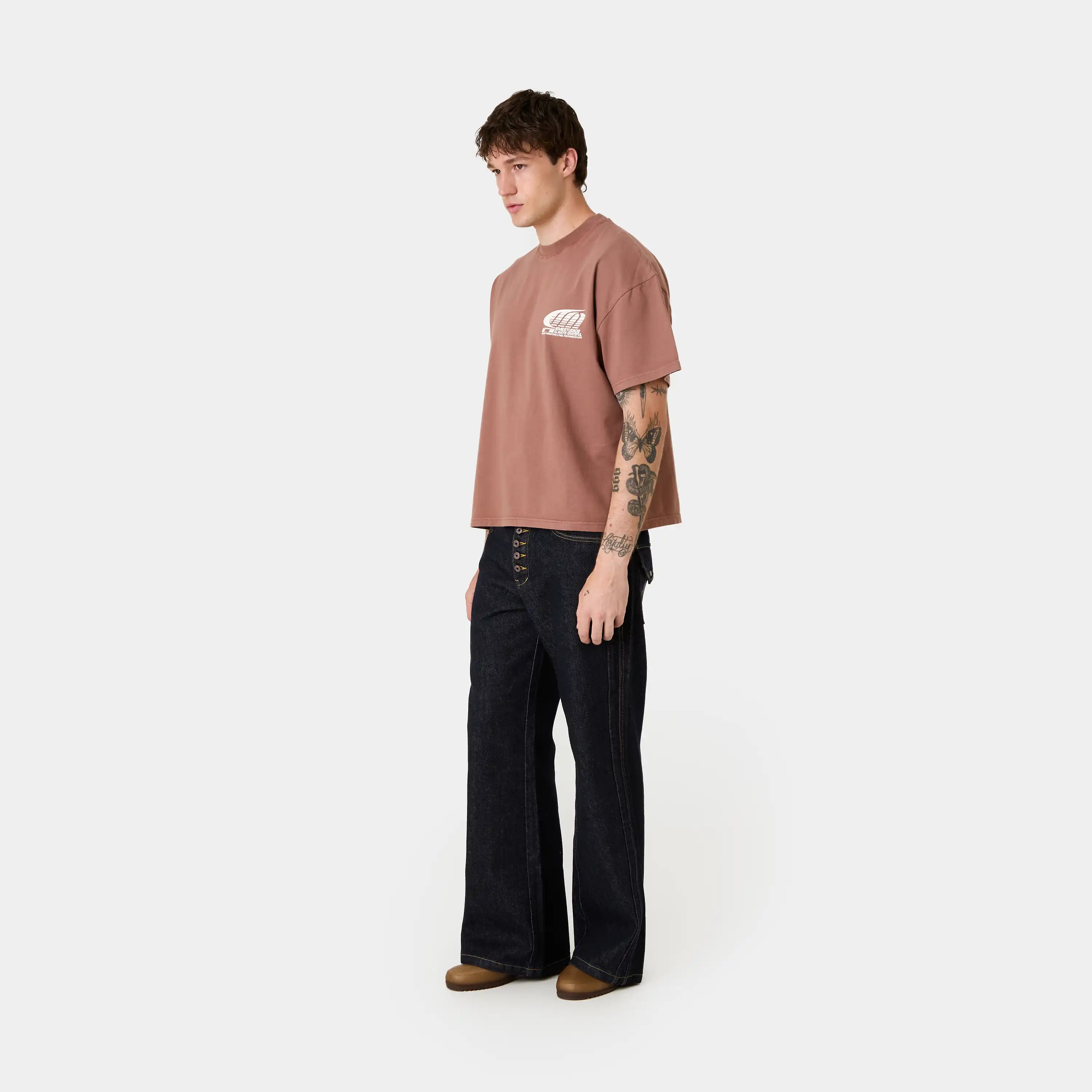 Trevor Brown Clay Oversized Tee T-shirts Eme Studios