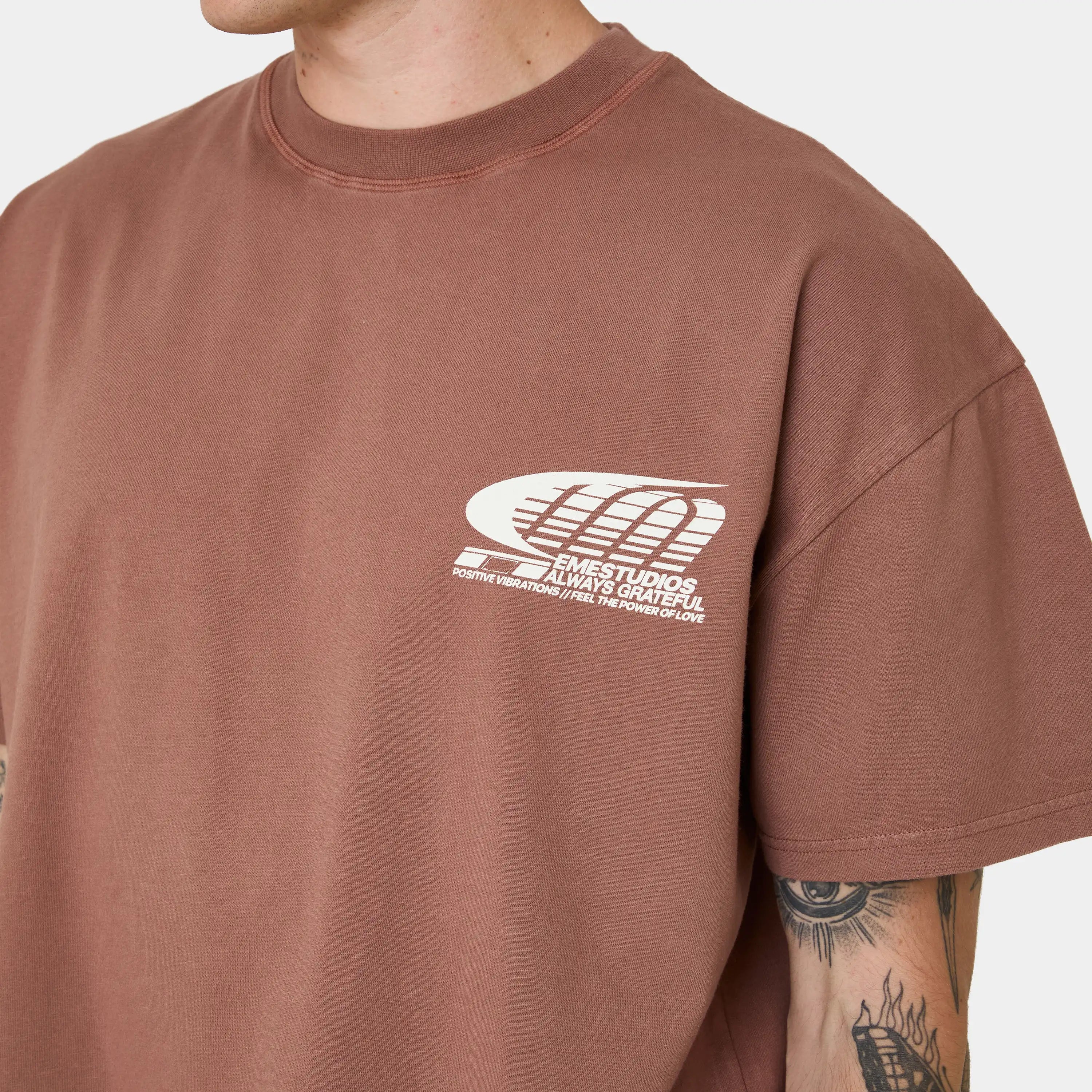 Trevor Brown Clay Oversized Tee T-shirts Eme Studios