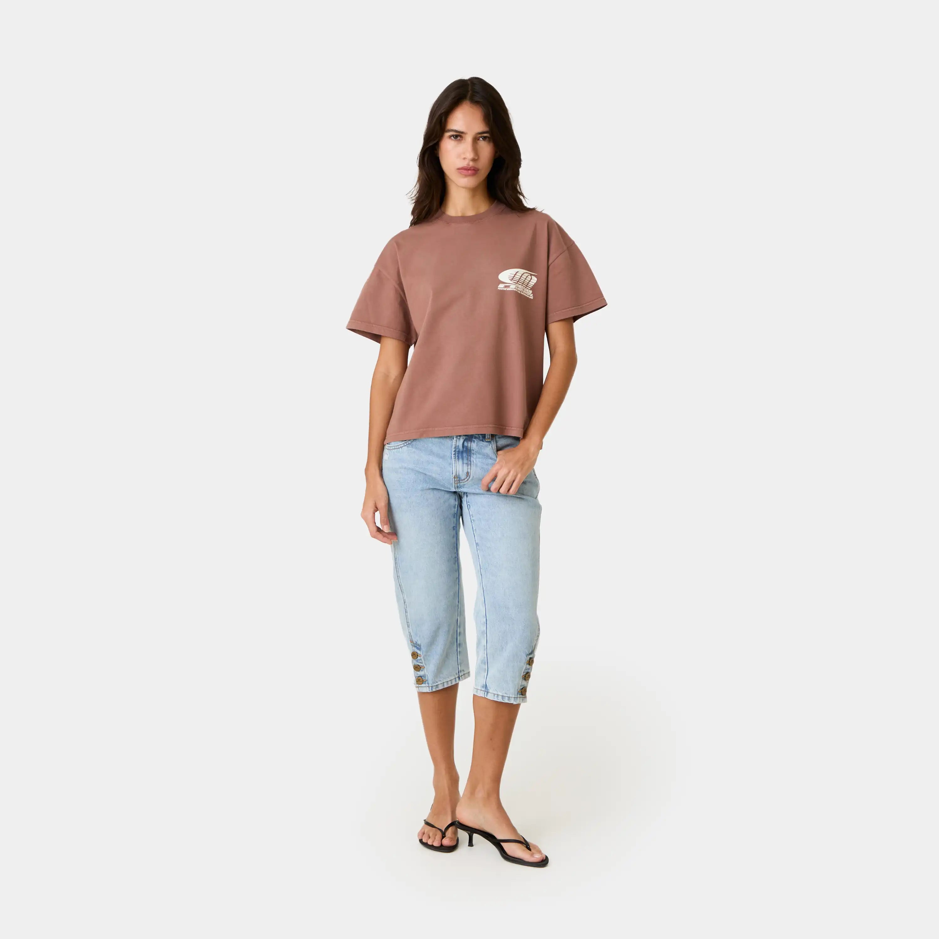 Trevor Brown Clay Oversized Tee T-shirts Eme Studios