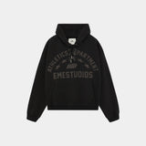 Cord Black Oversized Hoodie Hoodies Eme Studios