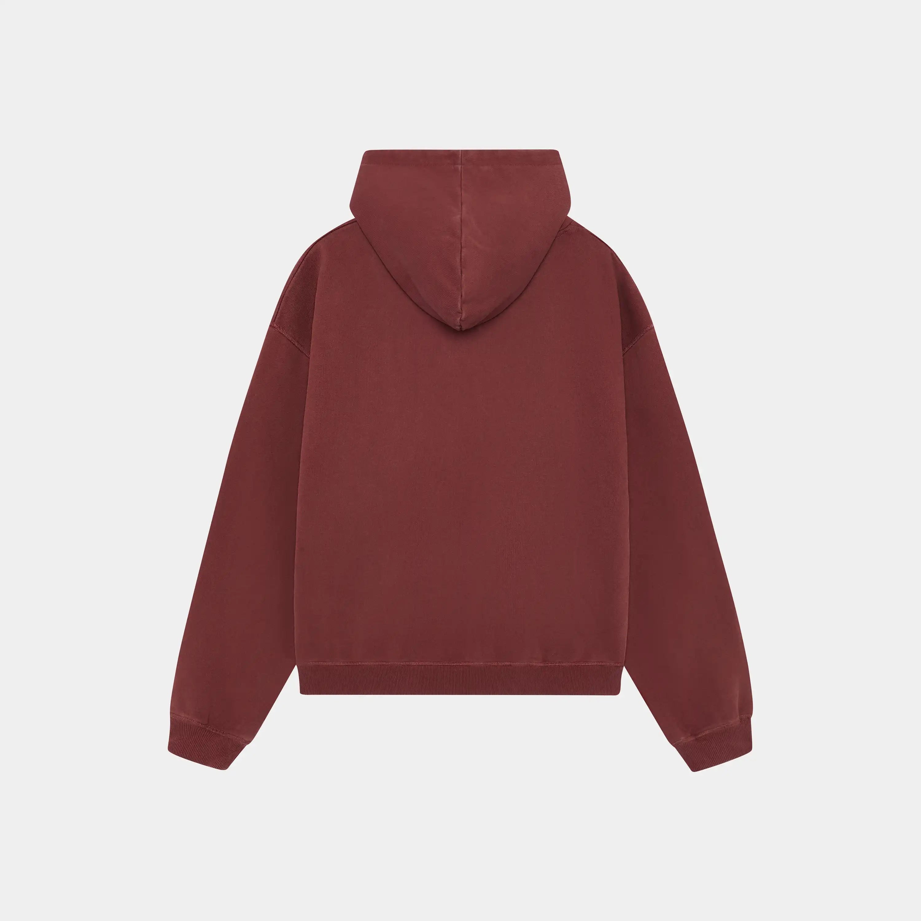Cord Cabernet Oversized Hoodie Hoodies Eme Studios