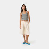 Graf Heather Grey Tank Top Woman T-Shirts Eme Studios