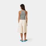 Graf Heather Grey Tank Top Woman T-Shirts Eme Studios