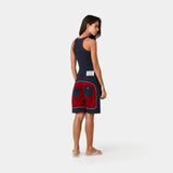 Graf Navy Tank Top Woman T-Shirts Eme Studios