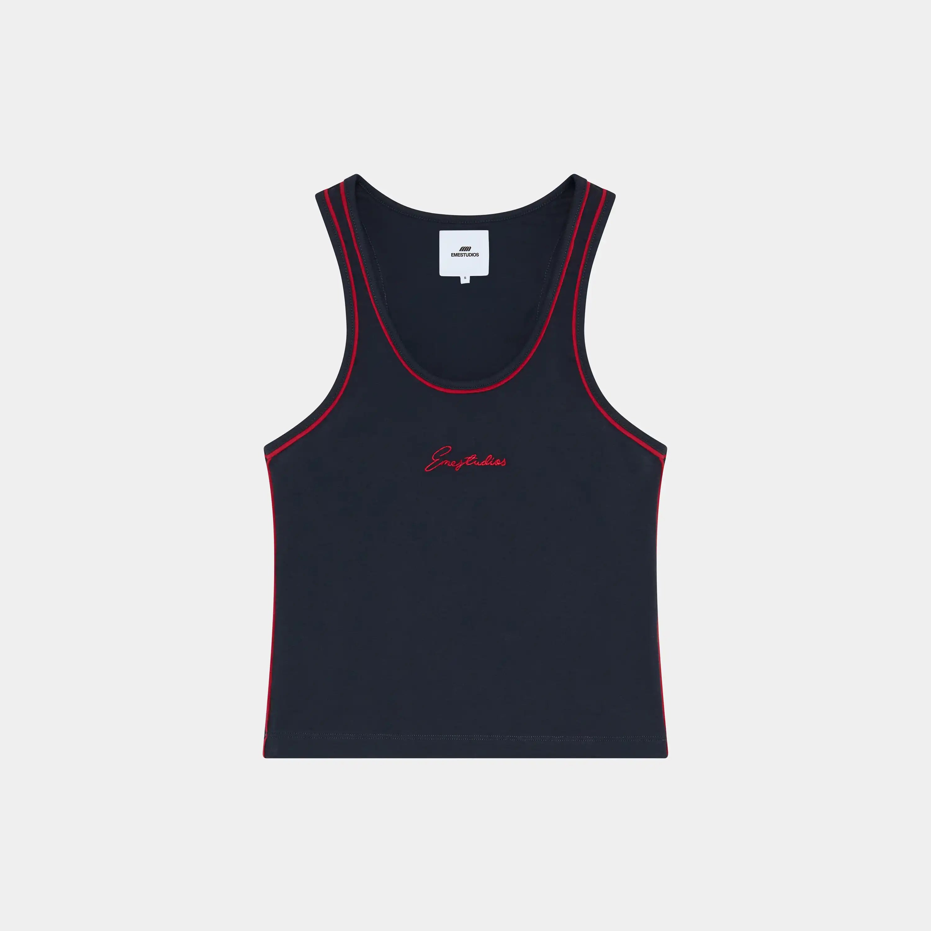 Graf Navy Tank Top