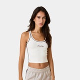 Graf Off Sand Tank Top Woman T-Shirts Eme Studios