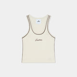 Graf Off Sand Tank Top Woman T-Shirts Eme Studios