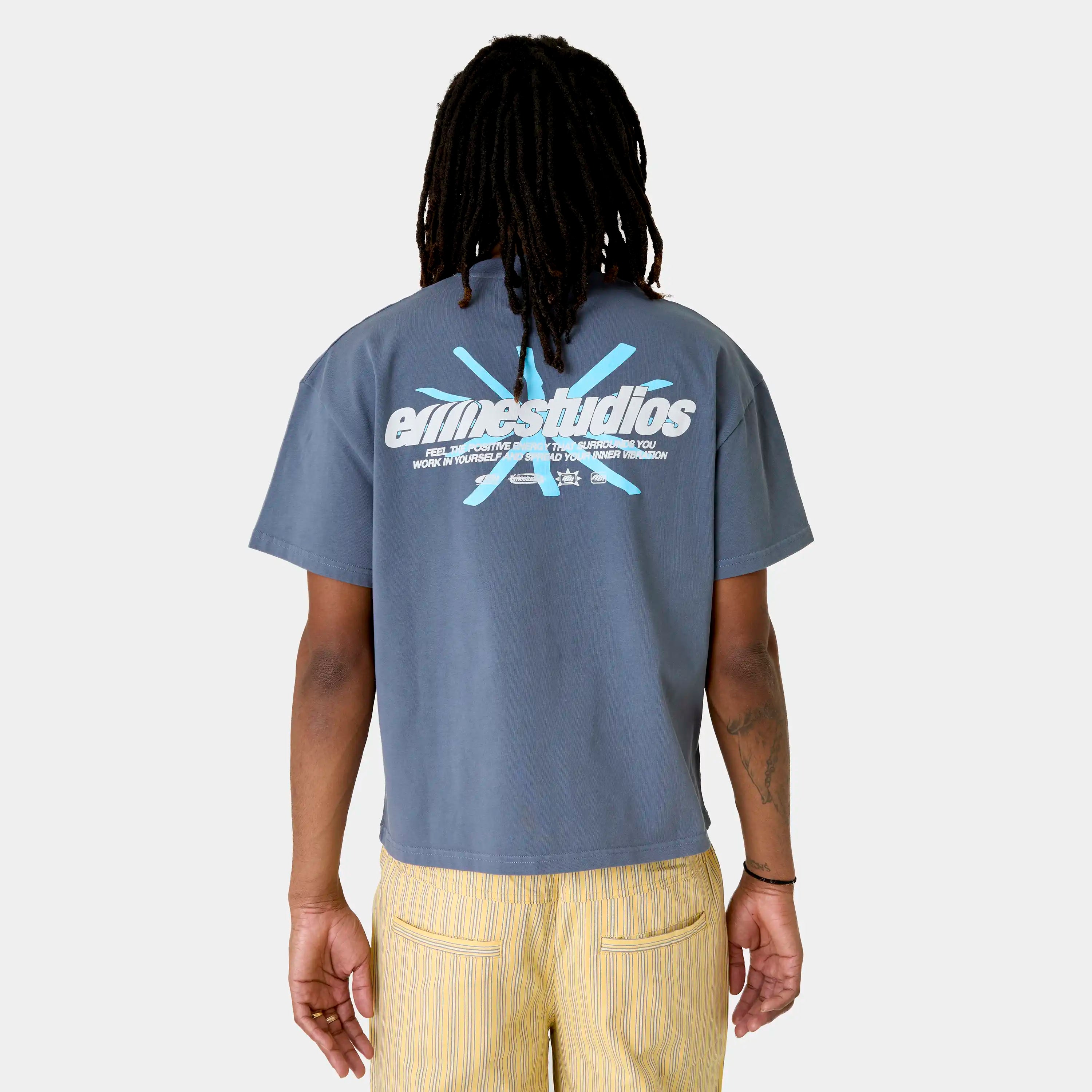 Endless Navy Oversized Tee T-shirts Eme Studios