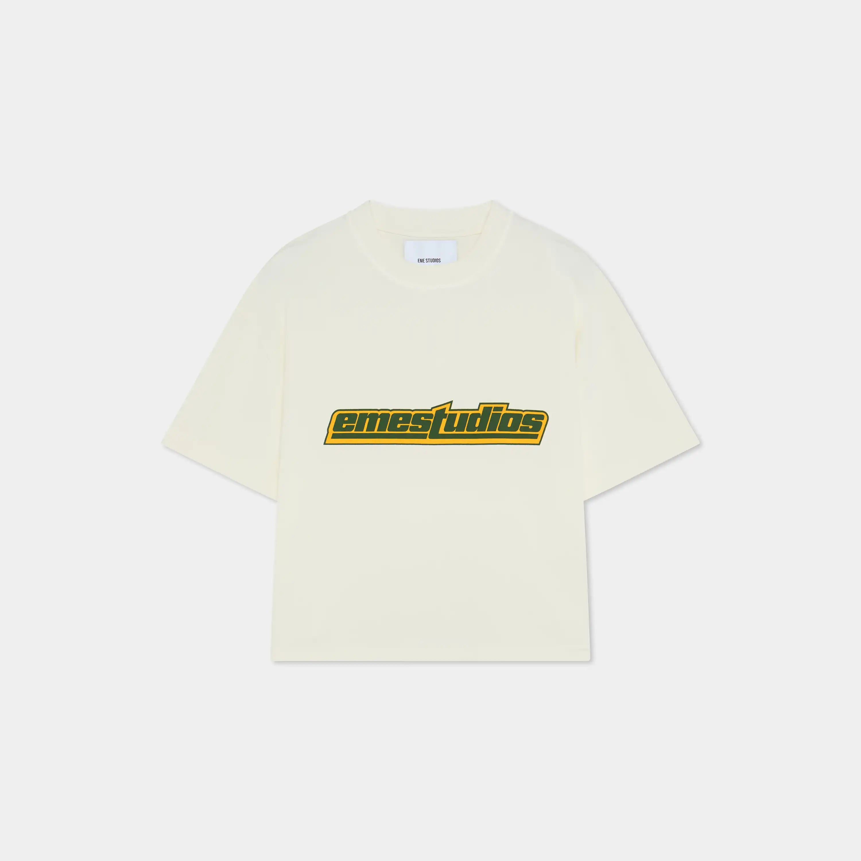Outline Off Sand Oversized Tee