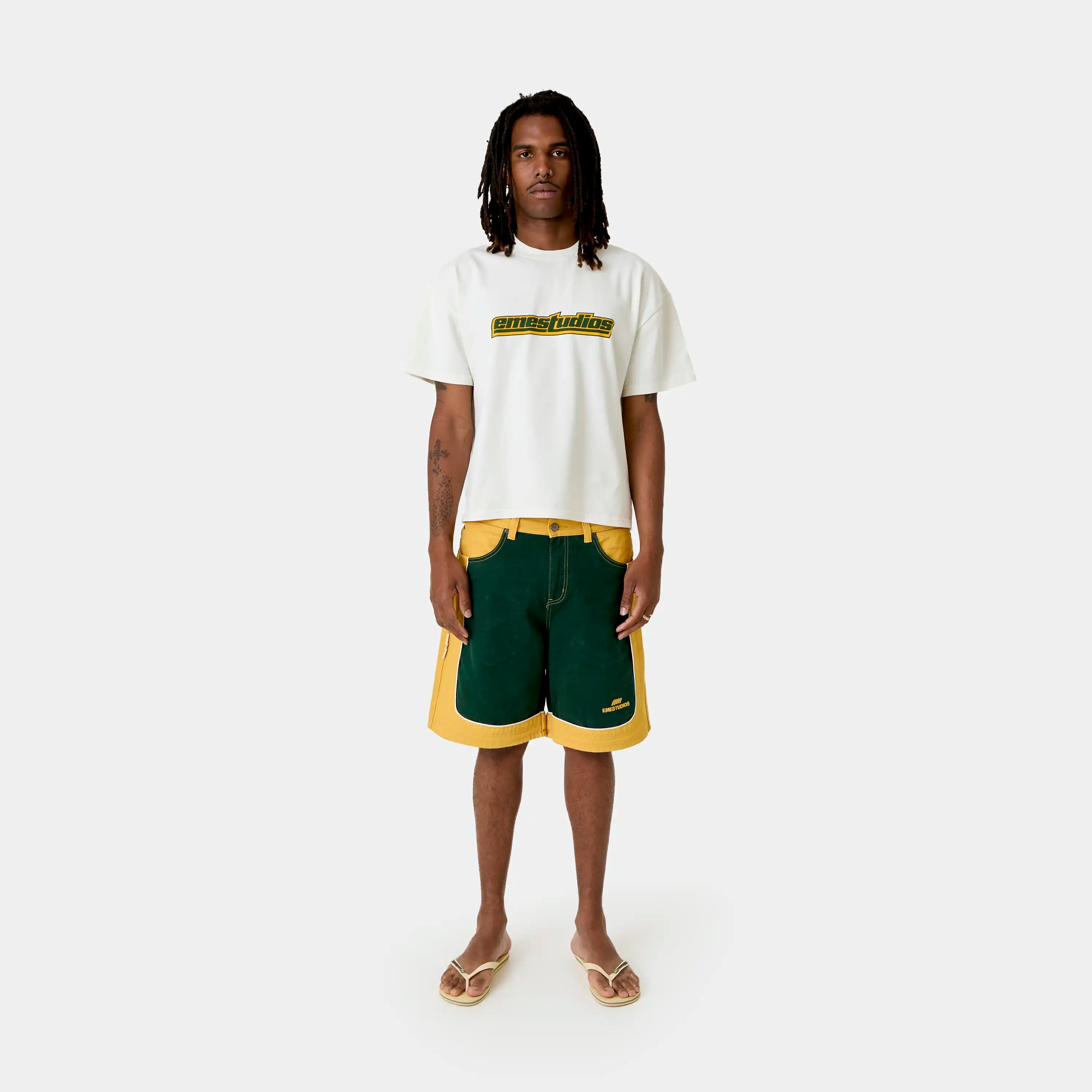 Outline Off Sand Oversized Tee T-shirts Eme Studios