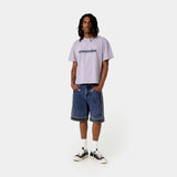 Outline Lavender Oversized Tee T-shirts Eme Studios