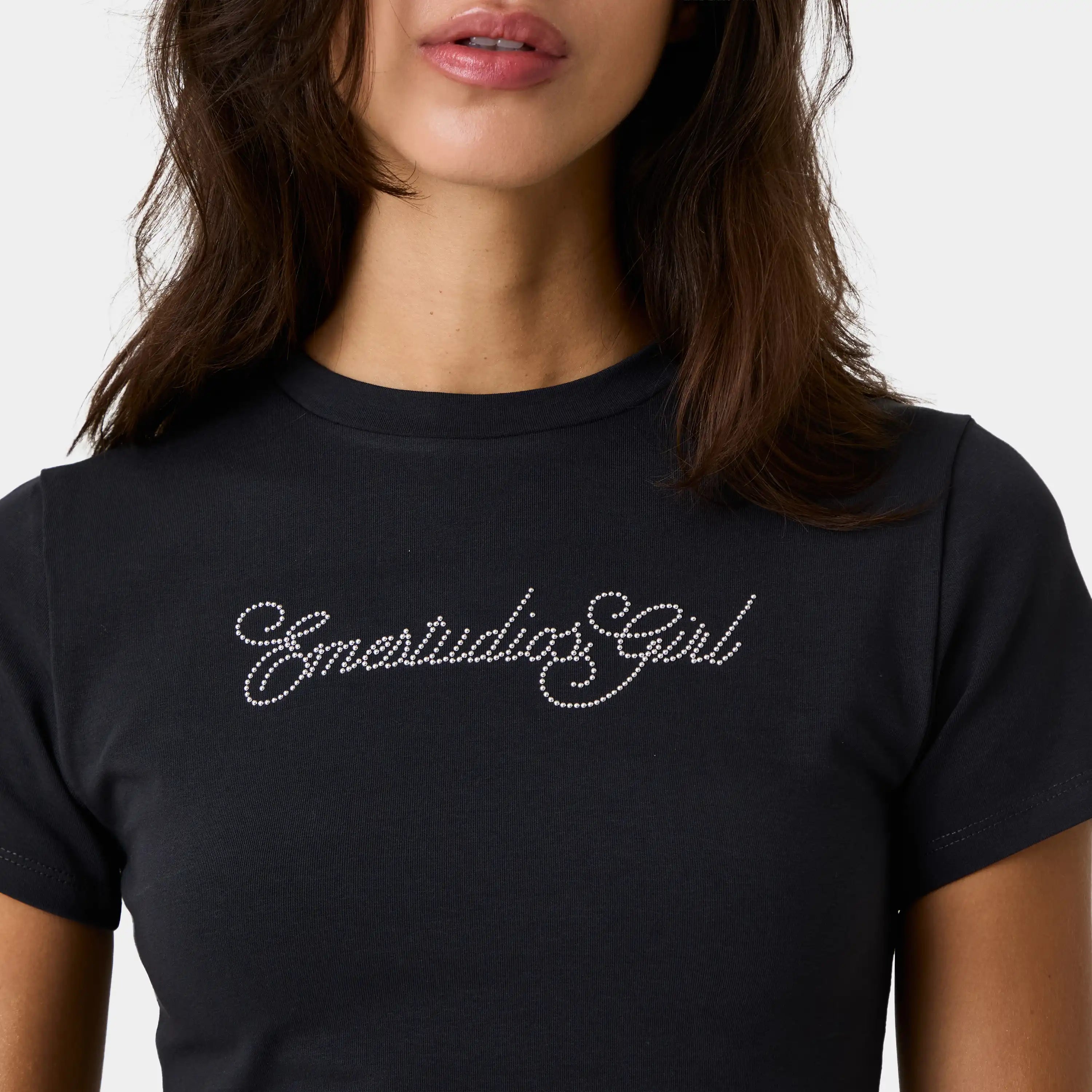 Girl Shadow Baby Tee Woman T-Shirts Eme Studios
