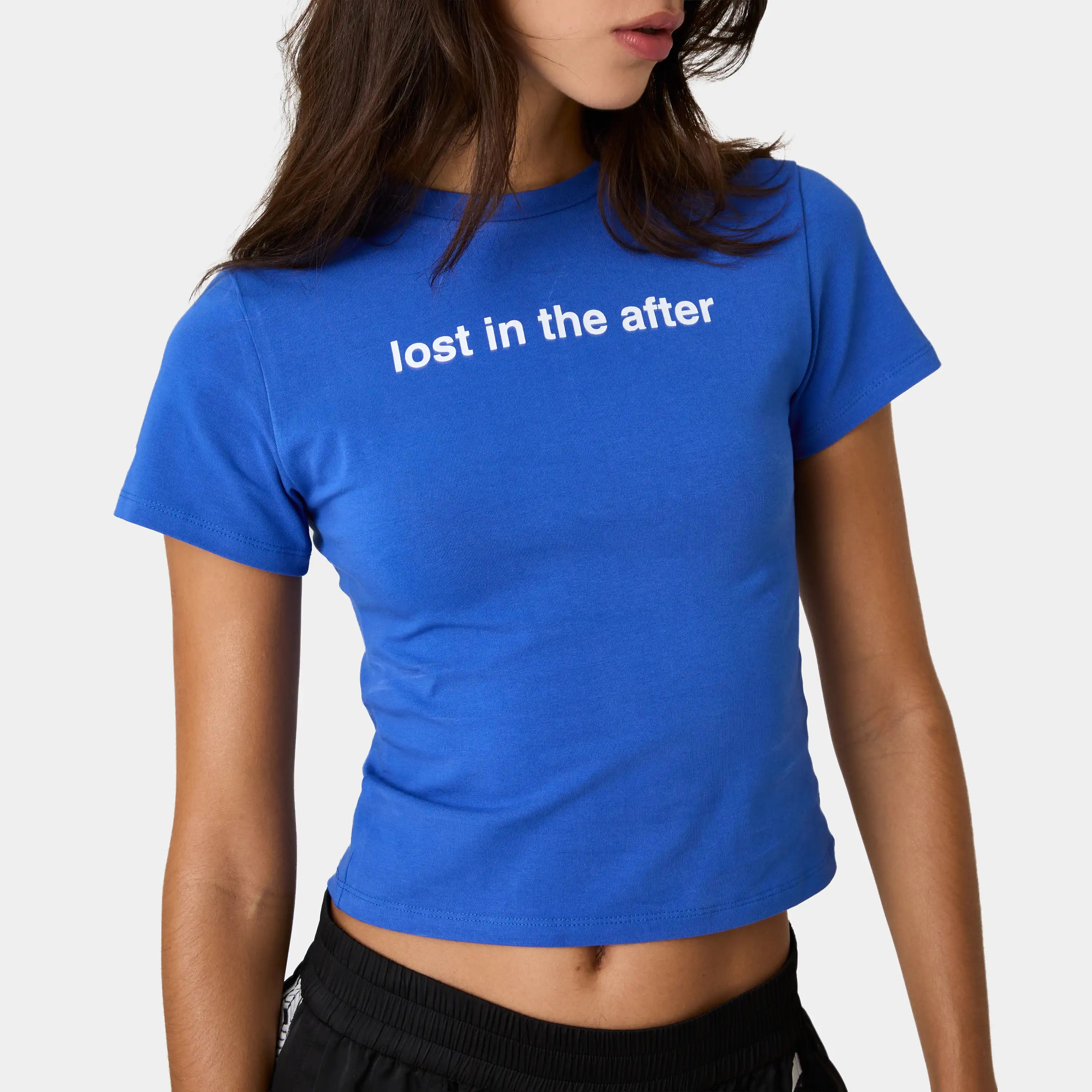 Lost Sodalite Baby Tee Woman T-Shirts Eme Studios