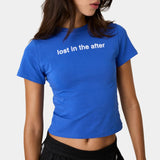 Lost Sodalite Baby Tee Woman T-Shirts Eme Studios