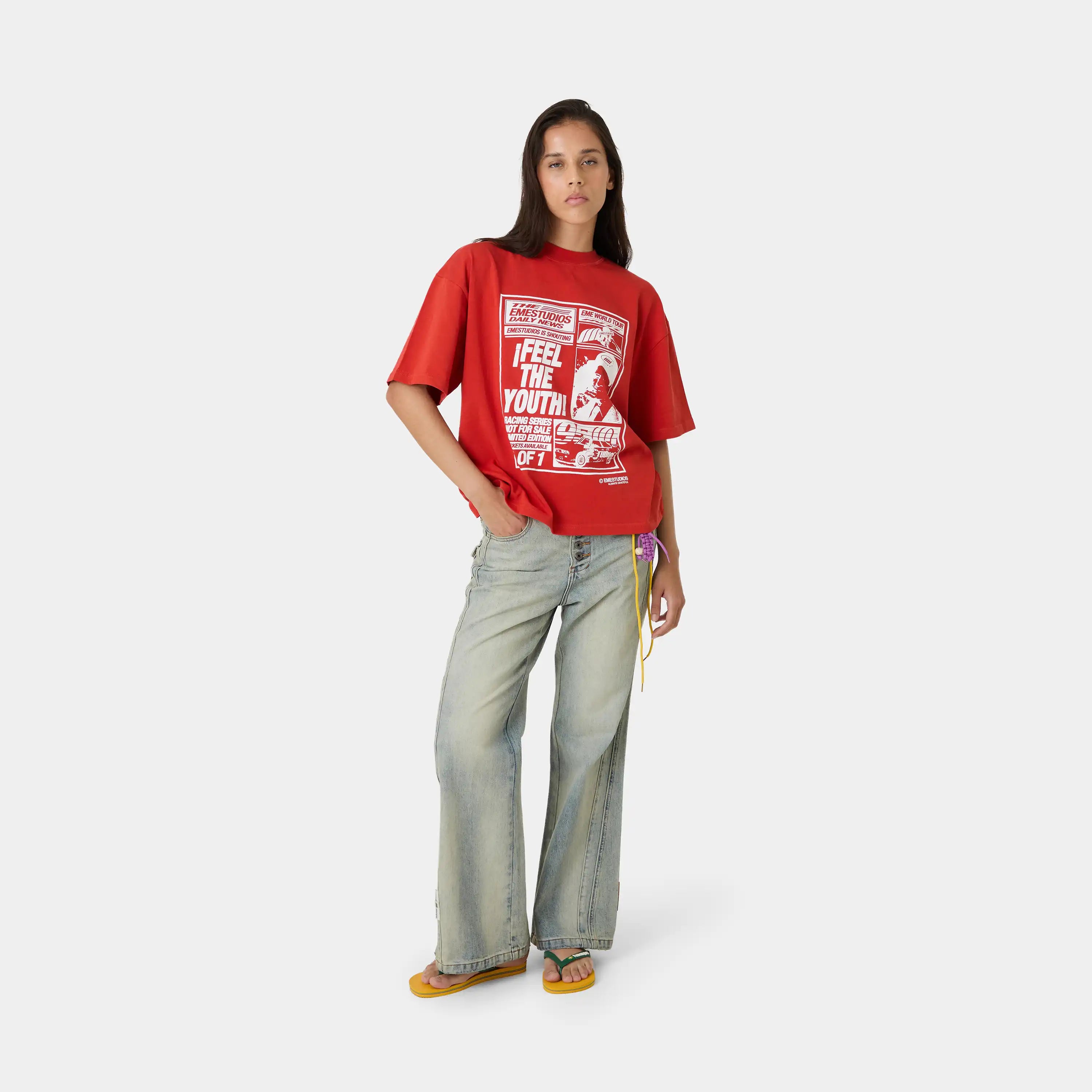 Rogue Cherry Oversized Tee T-shirts Eme Studios