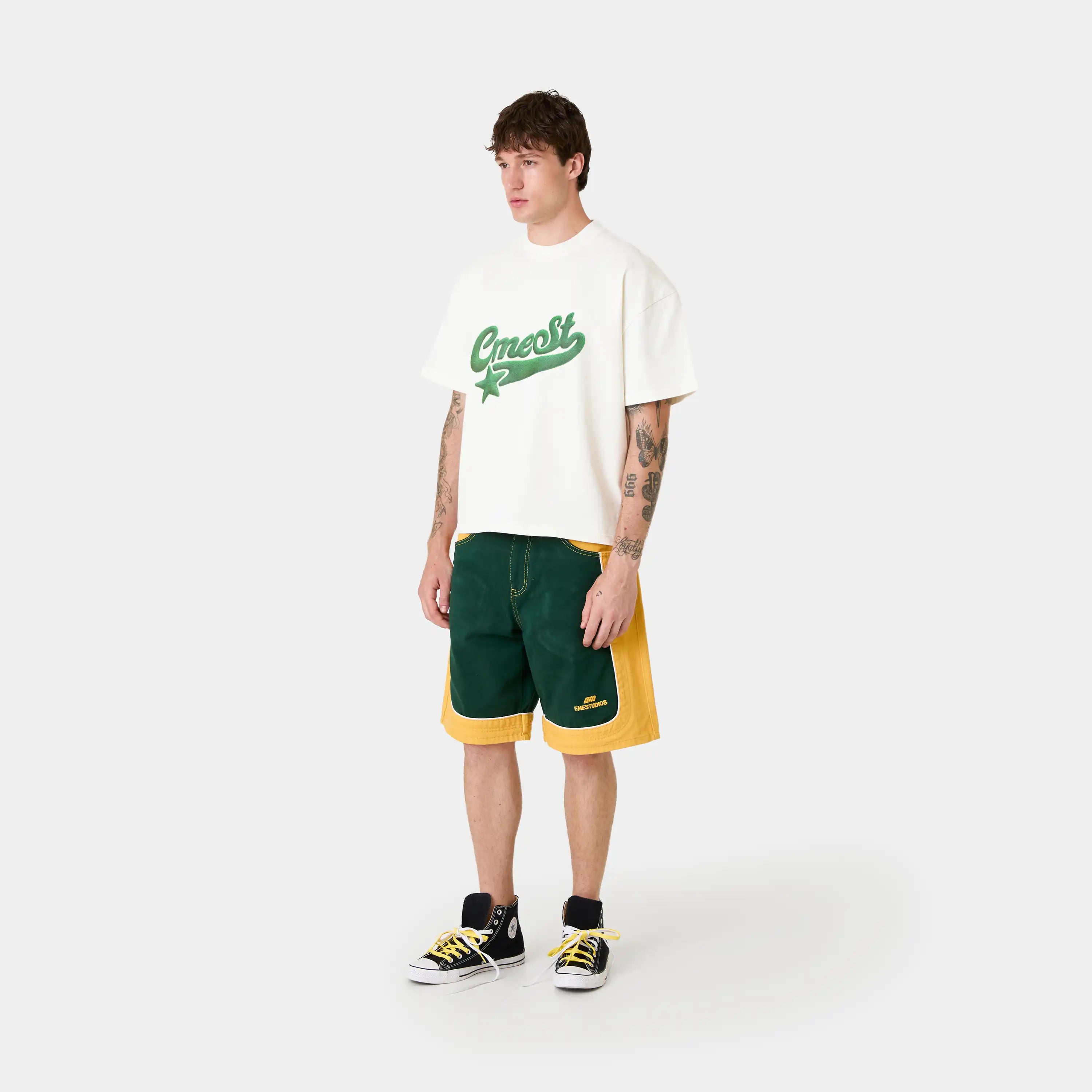 Fuzzy Pearl Oversized Tee T-shirts Eme Studios