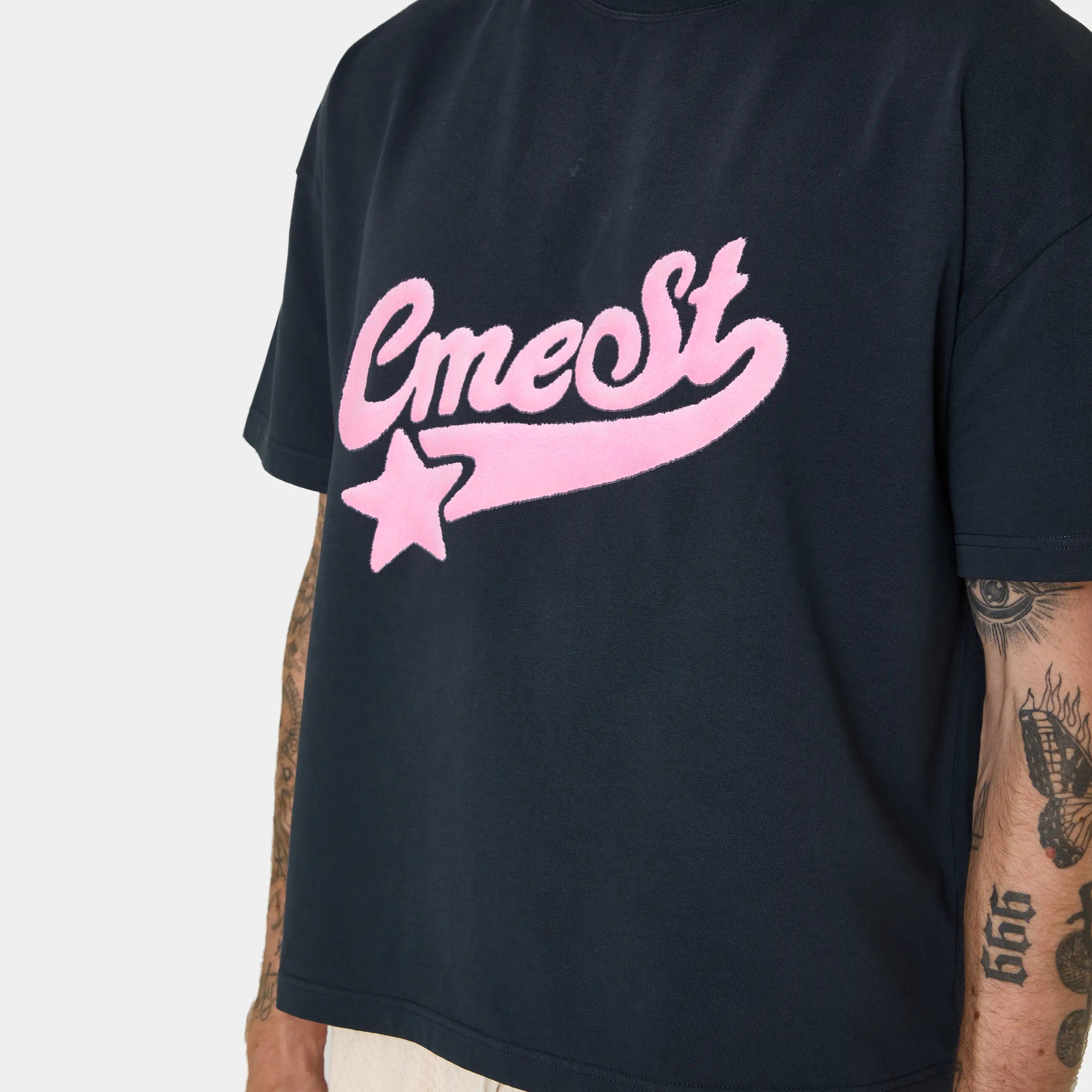 Fuzzy Night Sky Oversized Tee T-shirts Eme Studios
