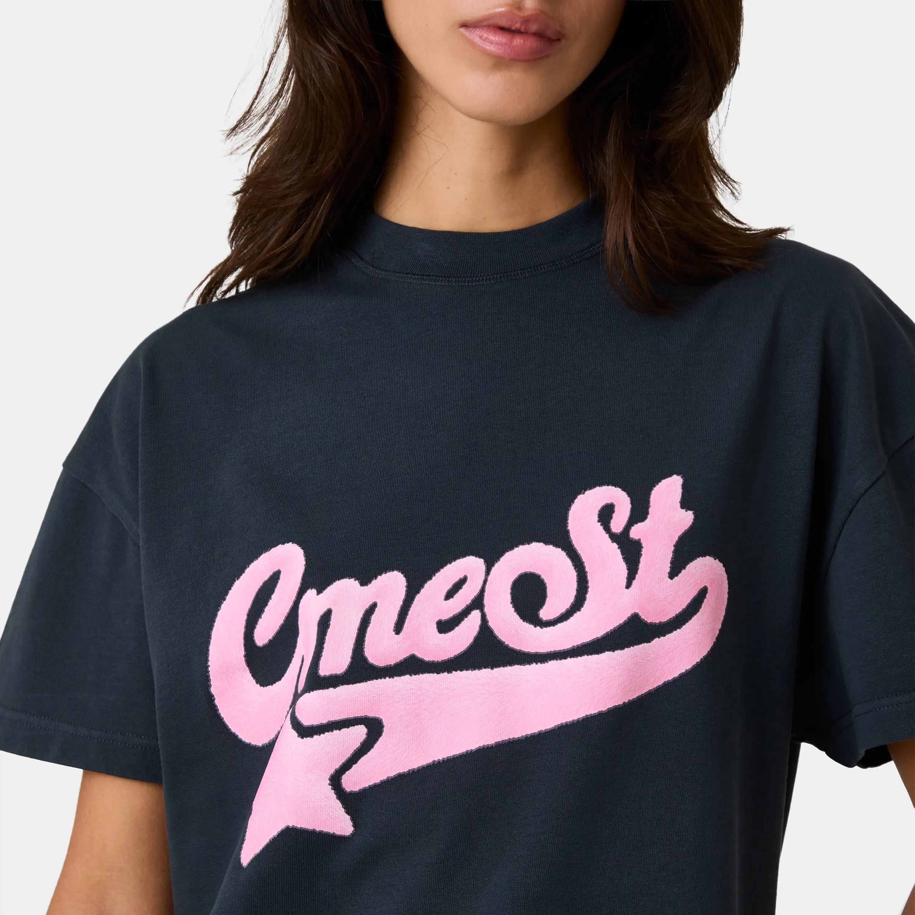 Fuzzy Night Sky Oversized Tee T-shirts Eme Studios