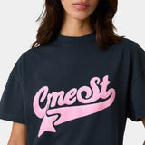 Fuzzy Night Sky Oversized Tee T-shirts Eme Studios