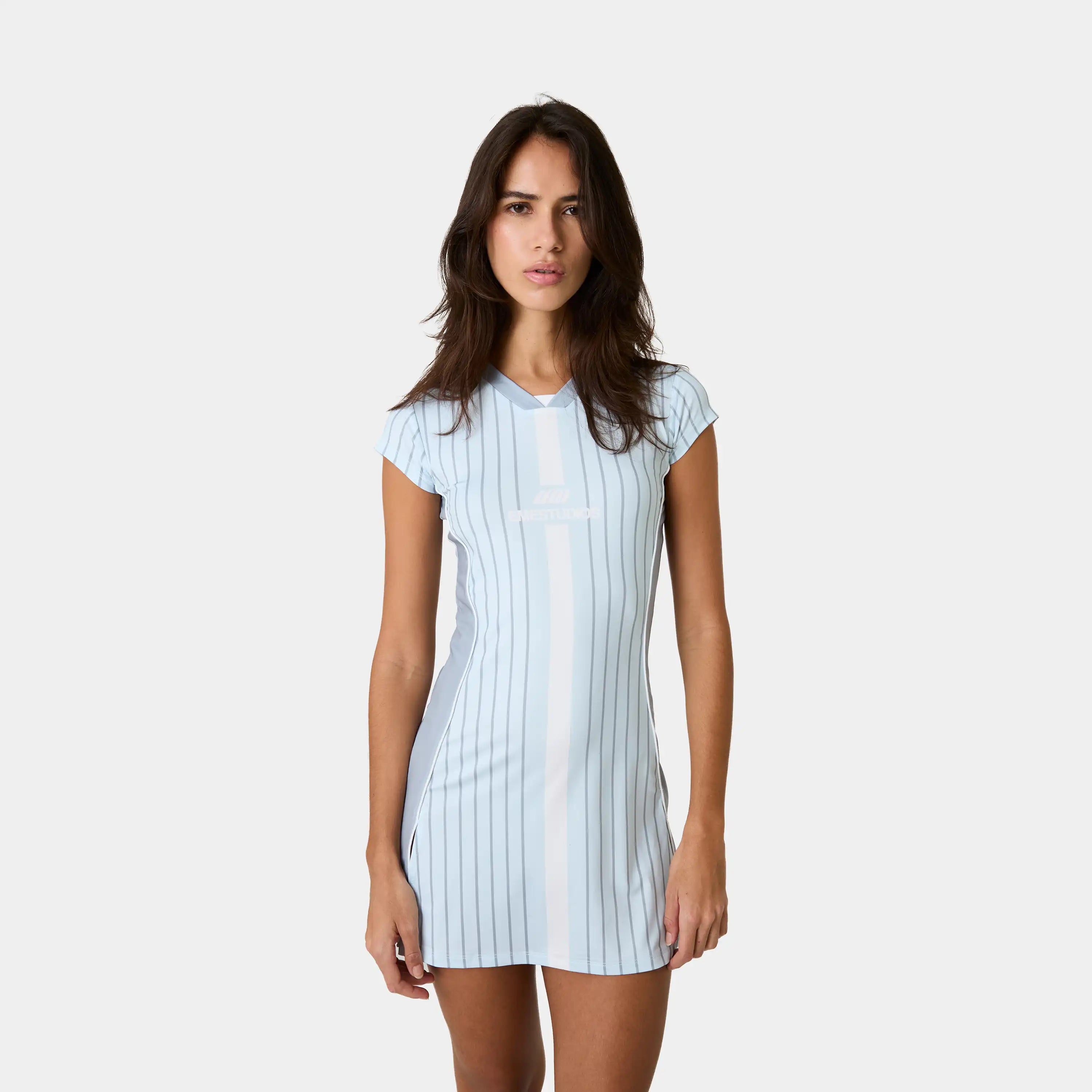 Taurasi Baby Blue Dress Dresses Eme Studios