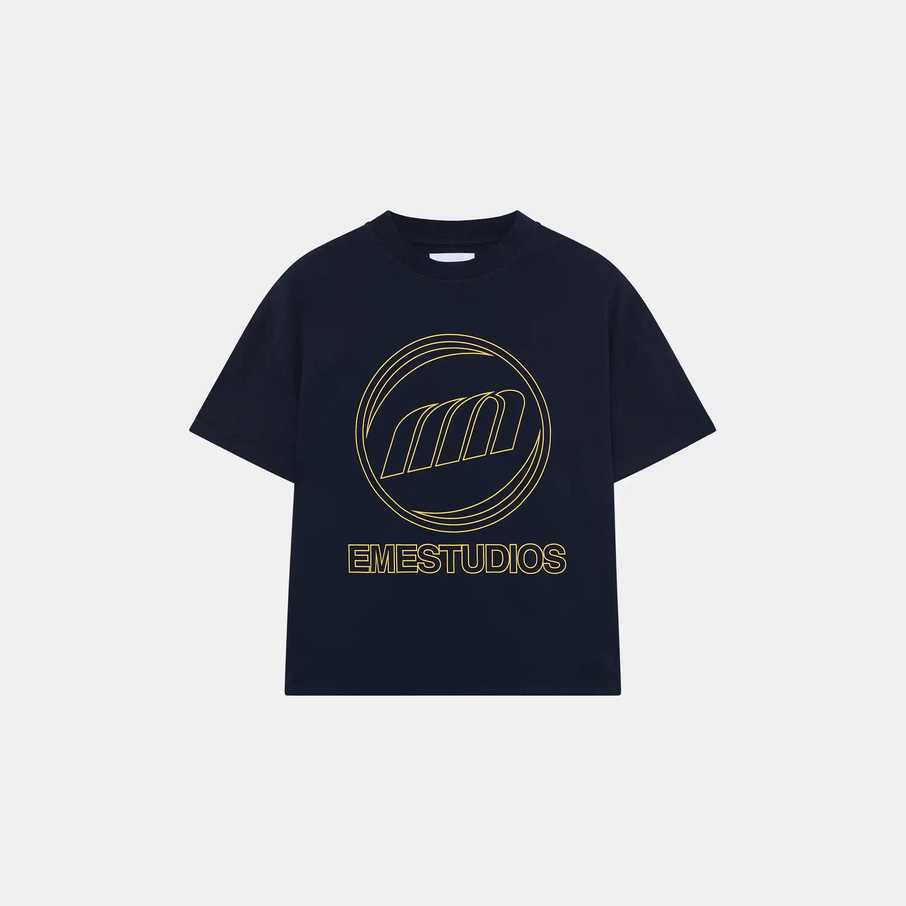 Contour Navy Oversized Tee T-shirts Eme Studios