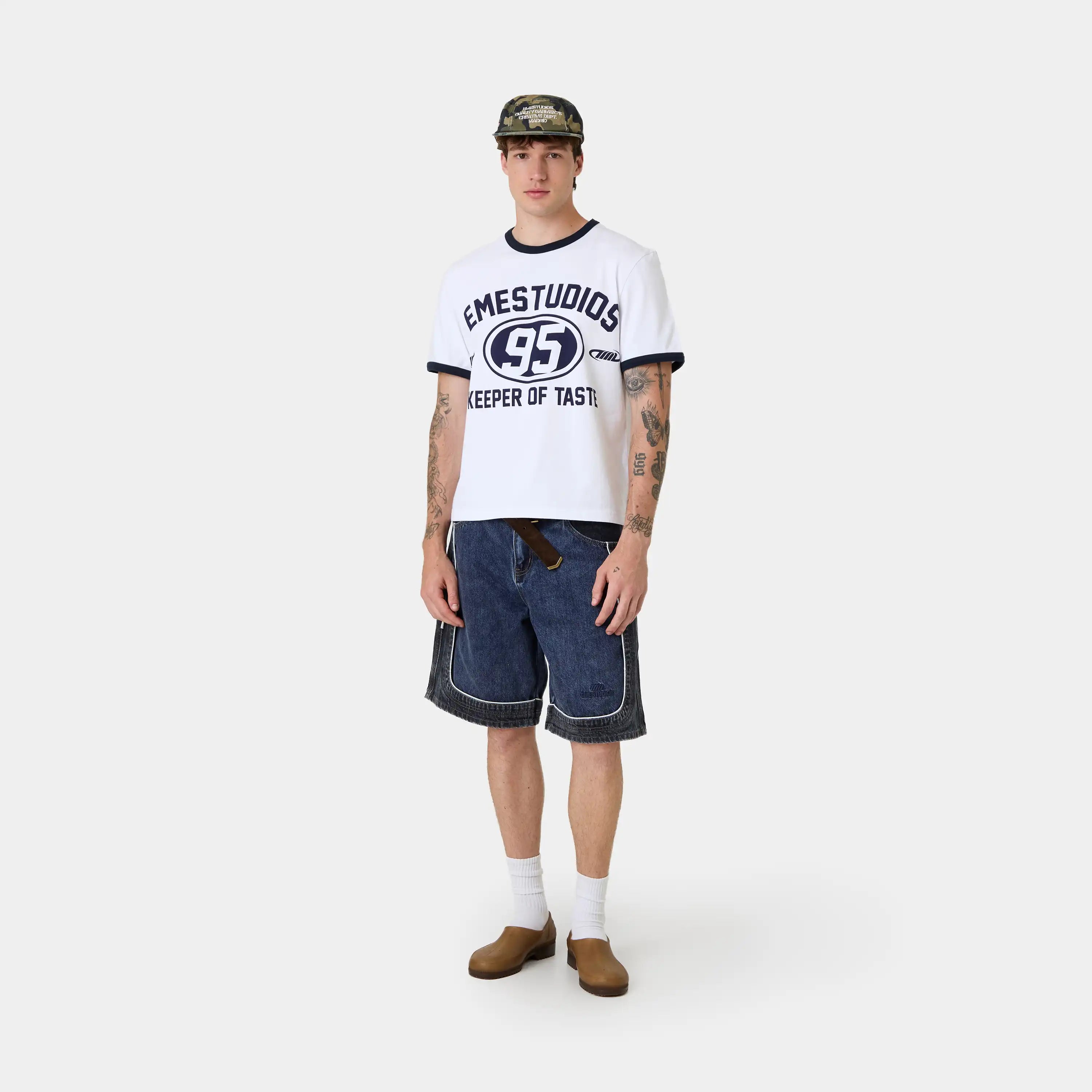Pitcher Pearl Oversized Tee T-shirts Eme Studios