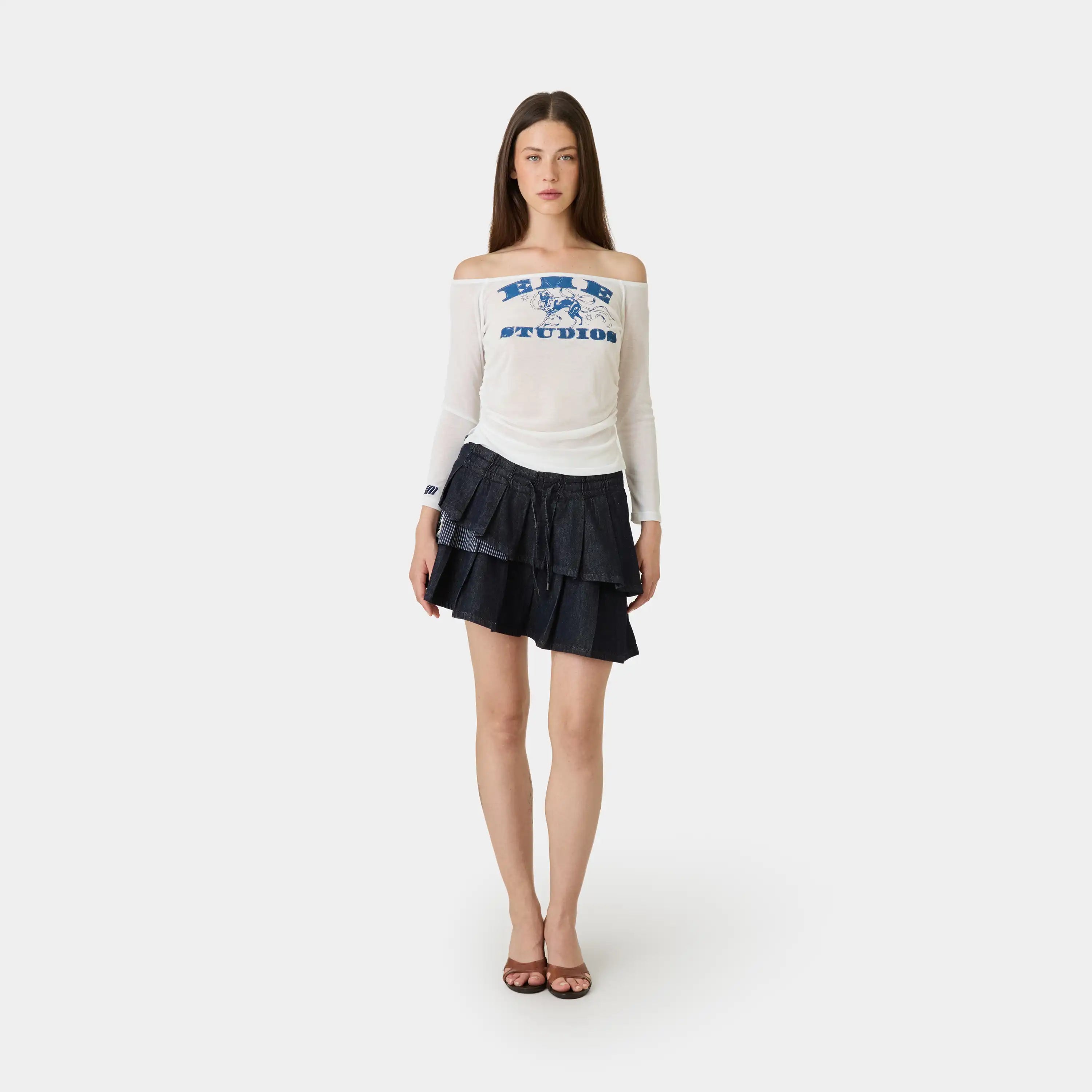 Shang Pearl Long Sleeve Woman T-Shirts Eme Studios