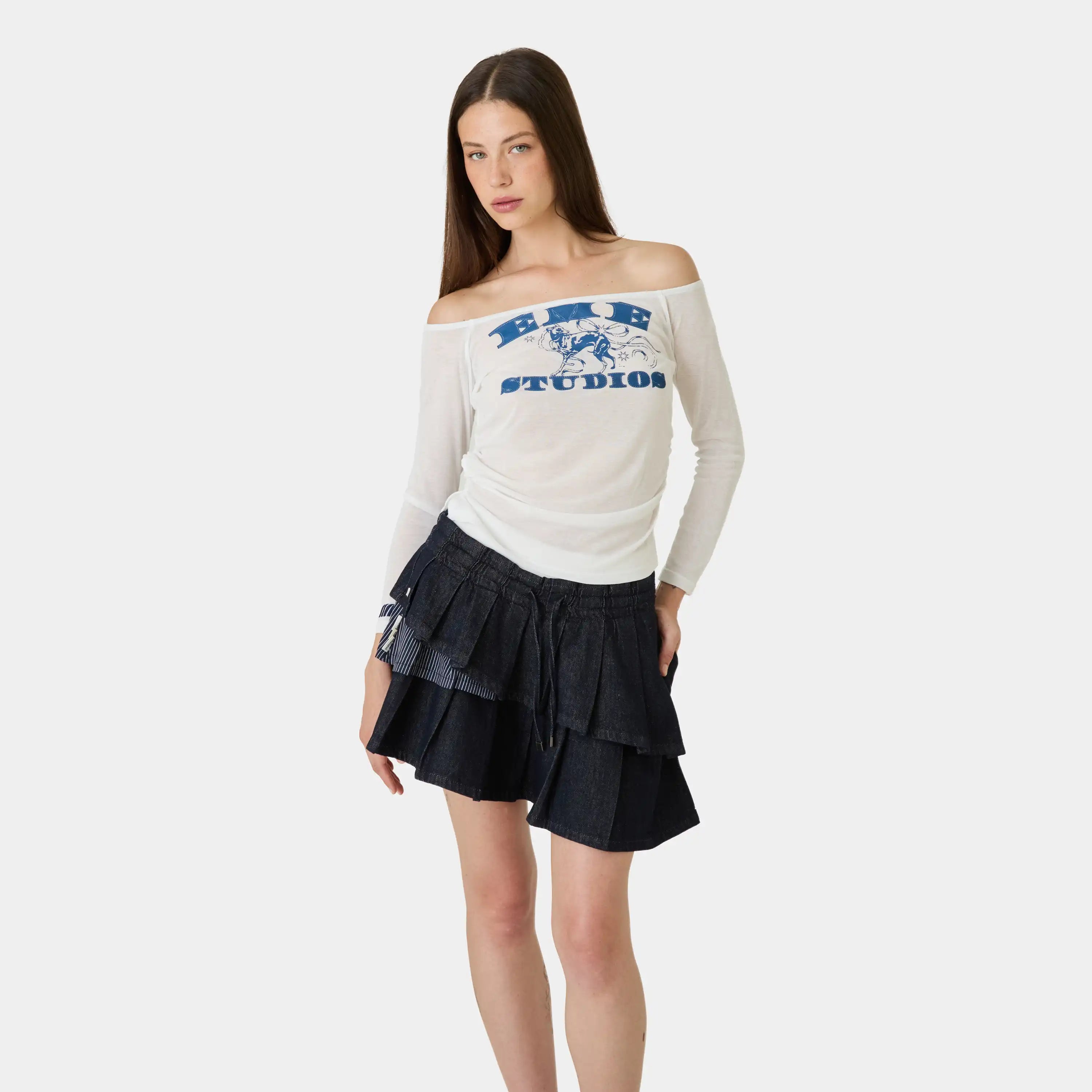 Shang Pearl Long Sleeve Woman T-Shirts Eme Studios
