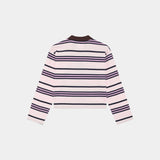 Nina Lollipop Stripped Polo Woman T-Shirts Eme Studios