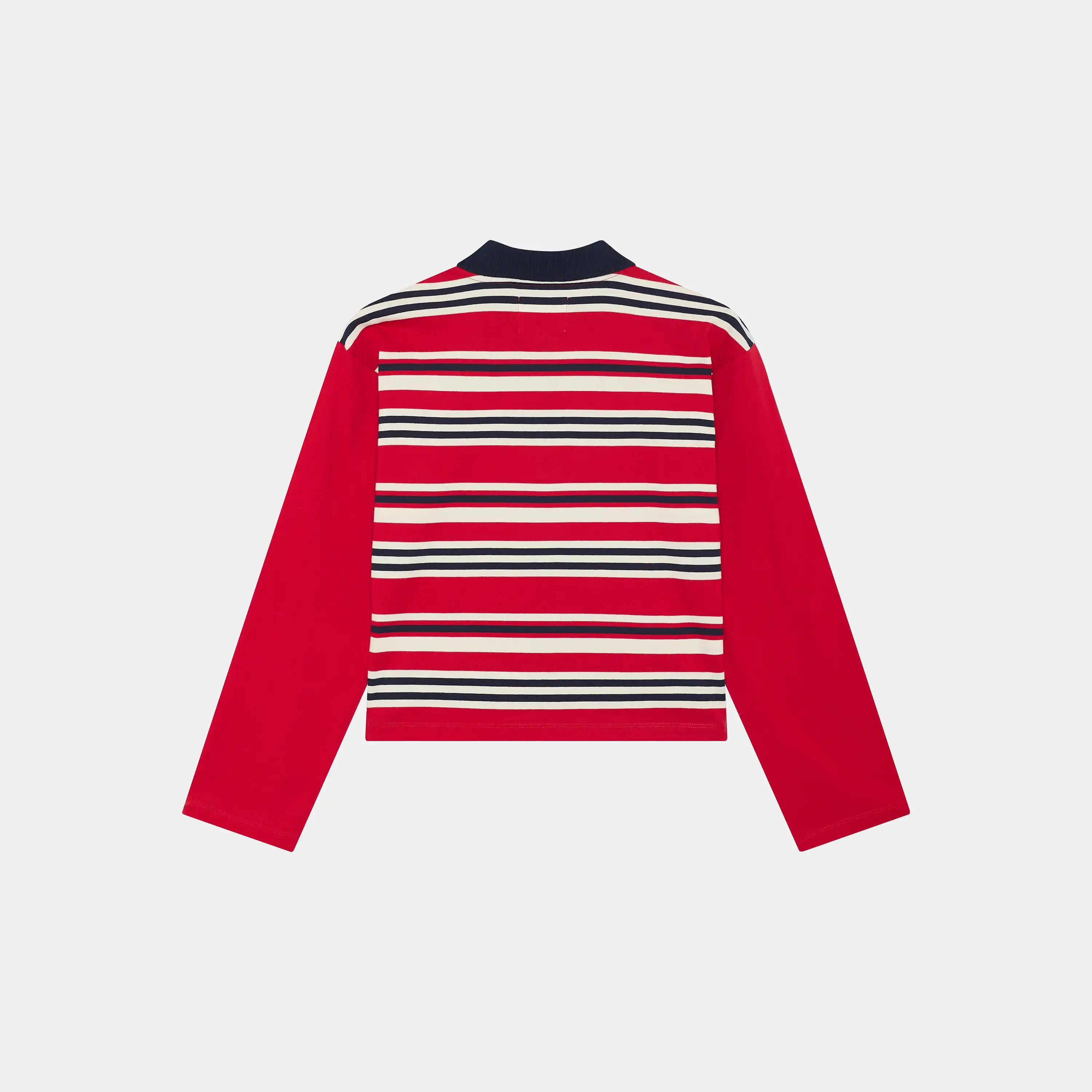 Nina Redwood Stripped Polo Woman T-Shirts Eme Studios
