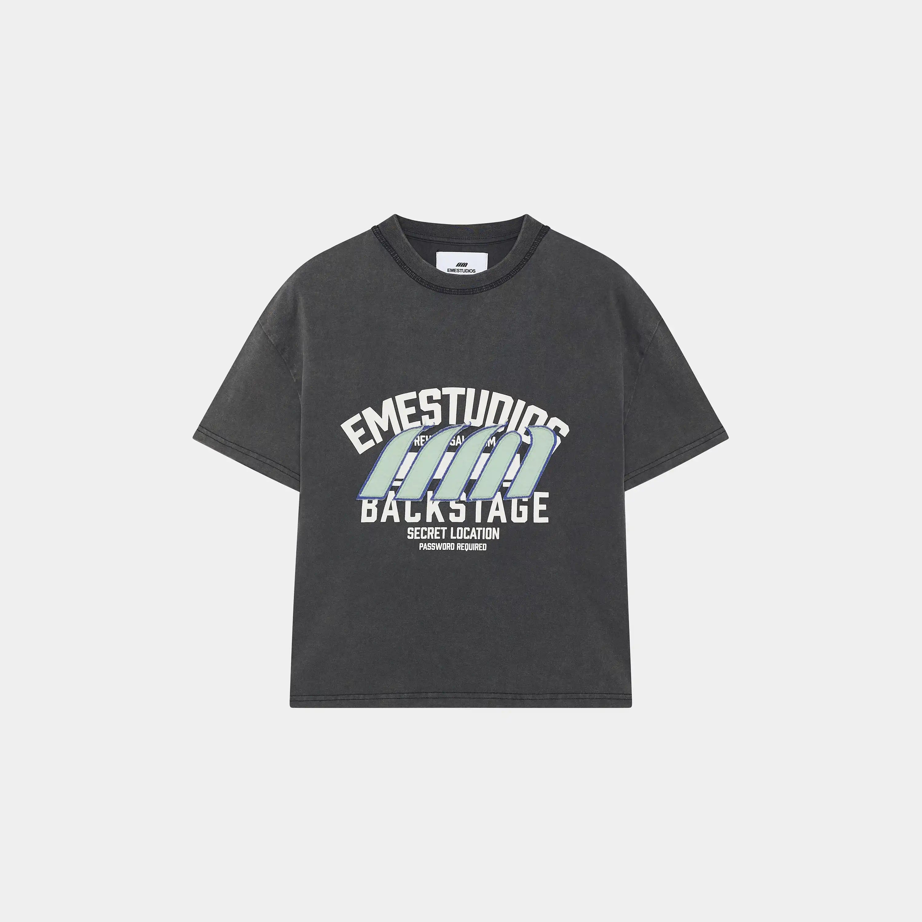 Double Patch Shadow Oversized Tee T-shirts Eme Studios