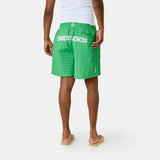 Linkr Green Swim Trunk Swimwear Eme Studios